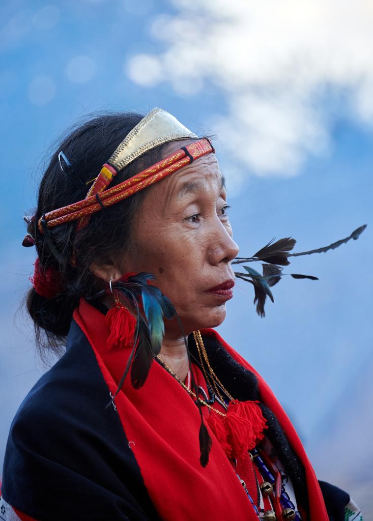 Naga Konyak, Hornbill Festival, Nagaland [Inde] - 2023 