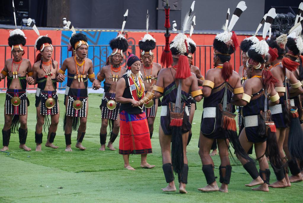 Nagas Chang, Hornbill Festival, Nagaland [Inde] - 2023
