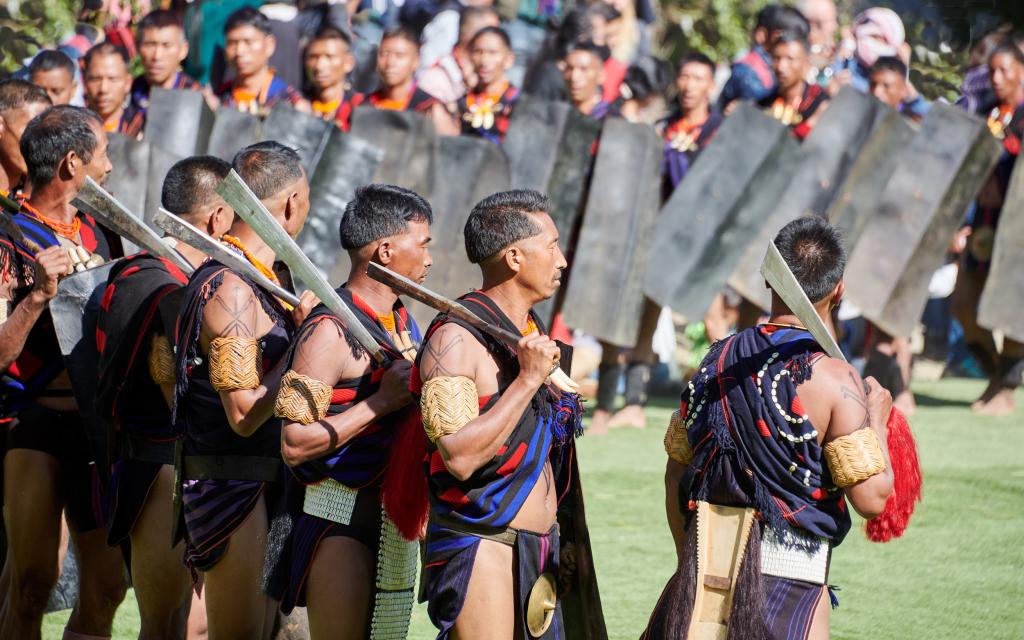 Nagas Khiamniungan, Hornbill Festival, Nagaland [Inde] - 2023