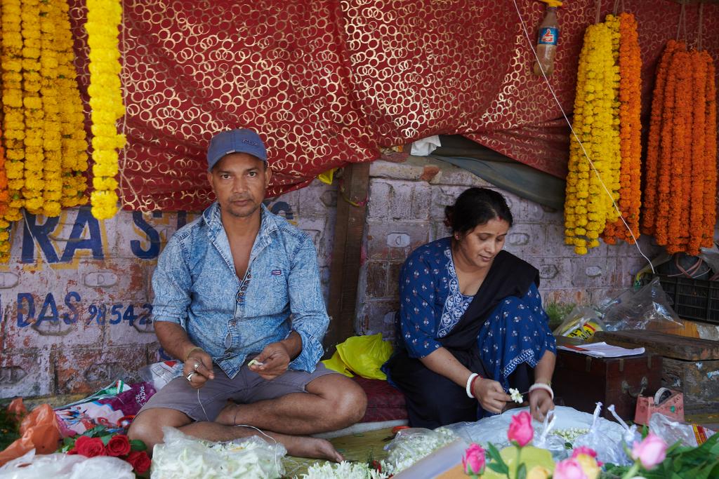 Marché aux fleurs de Guwahati [Assam, Inde] - 2023 