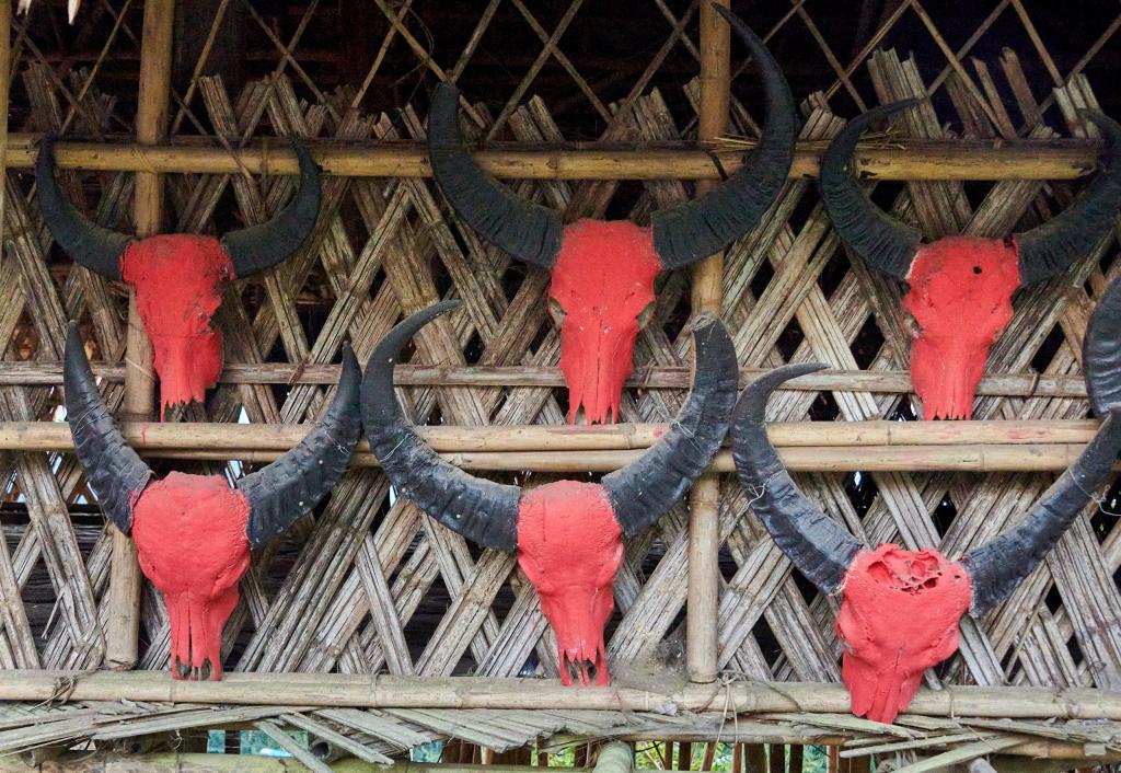 Le morung du village de Kheti [Arunachal Pradesh, Inde] - 2023