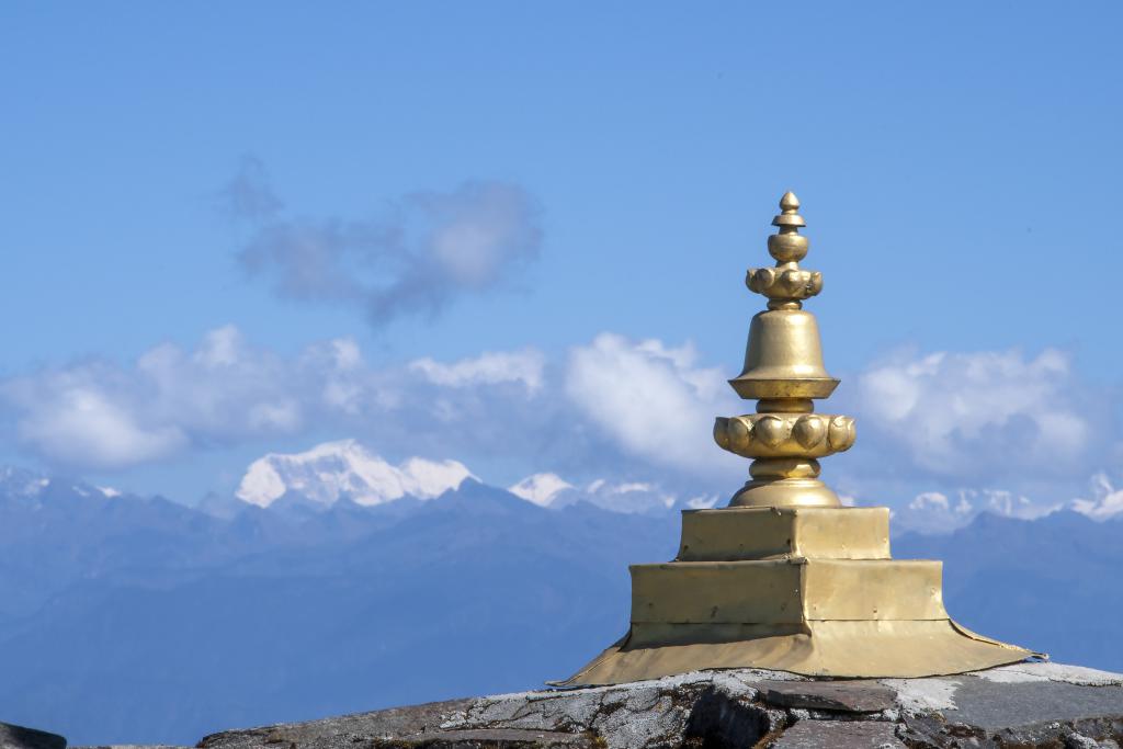 Les sommets vus du Dochu La [Bhoutan] - 2018