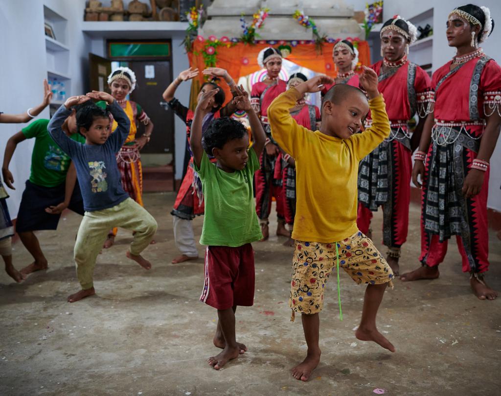 Danseurs de Raghurajpur [Orissa, Inde] - Démonstration des élèves ;)