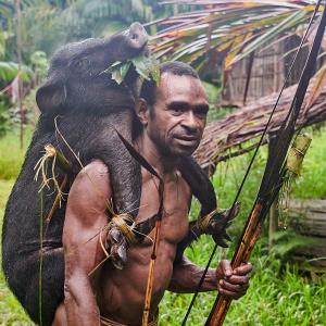 Retour de chasse, pays Korowaï [Papouasie indonésienne] - 2025
