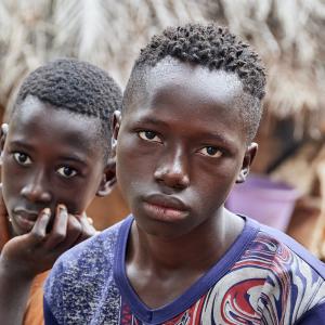 Dans le village de Daleya [Guinée] - 2024 