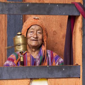 Monastère de Jampay, vallée de Chamkhar [Bhoutan] - 2017