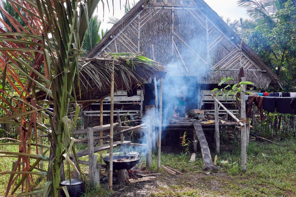 La Uma, maison commune du chaman Mentawaï, île de Siberut [Indonésie] - 2025