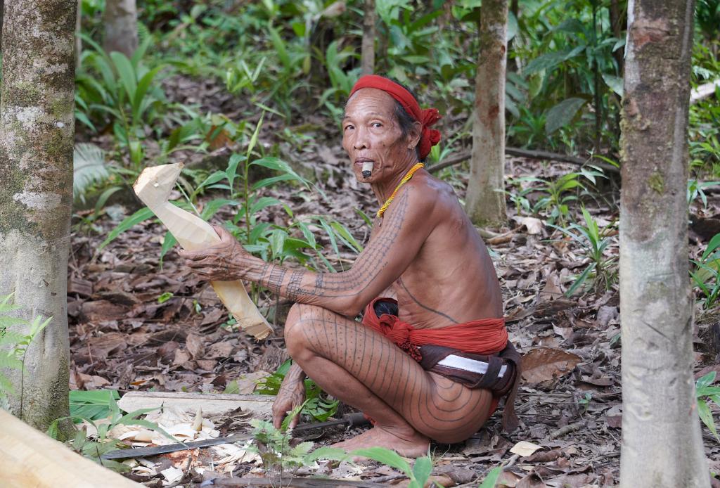 Sculpture d'un oiseau-esprit, île de Siberut [Indonésie] - 2025 