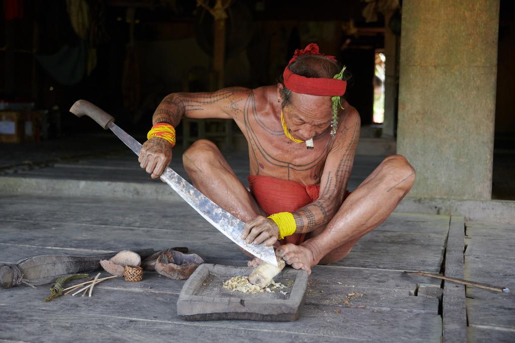 Confection de poison pour la chasse, île de Siberut [Indonésie] - 2025