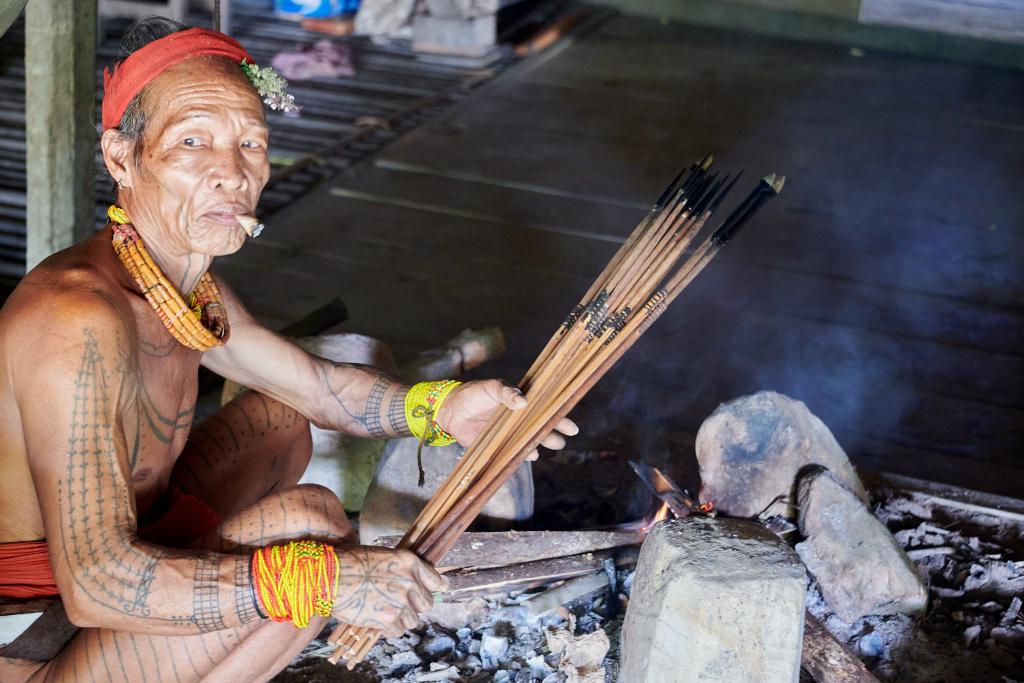 Passage au feu du poison, île de Siberut [Indonésie] - 2025