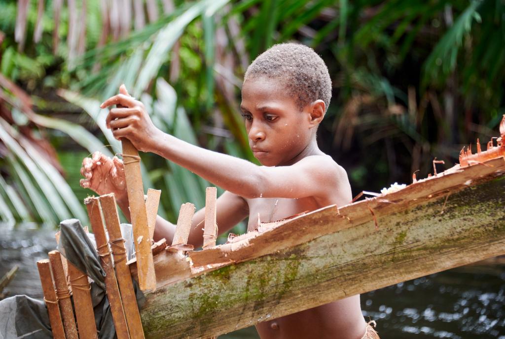 Préparation du sagou, pays Korowaï [Papouasie indonésienne] - 2025 