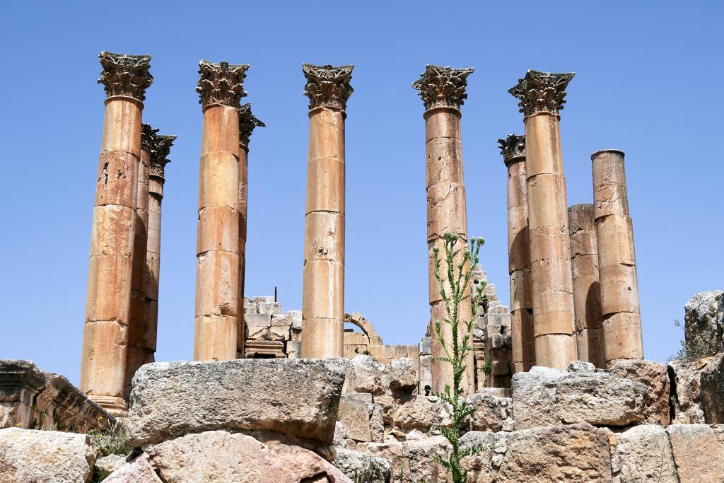 Le temple d'Artemis, Jerash [Jordanie] - 2023