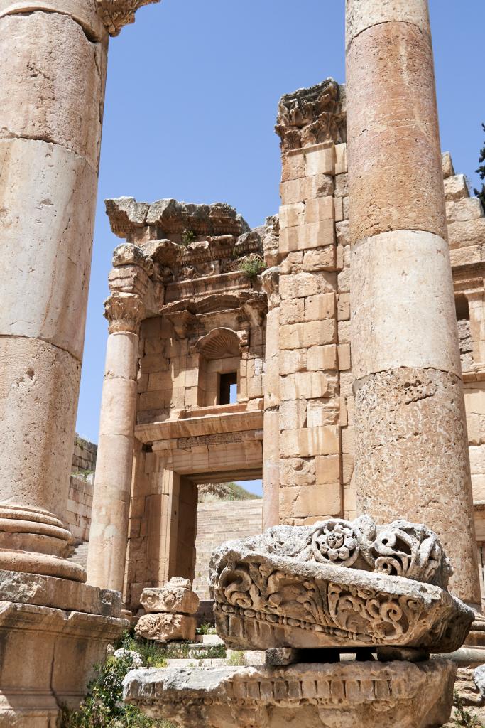 Le temple d'Artemis, Jerash [Jordanie] - 2023