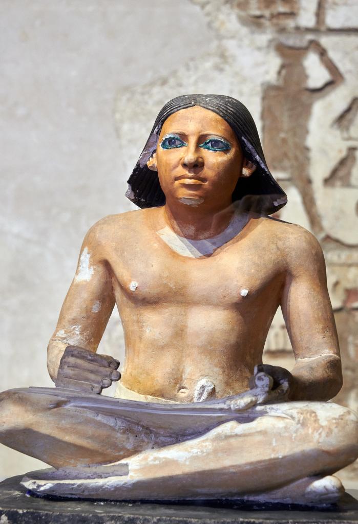 Un scribe, Musée du Caire [Egypte] - 2022