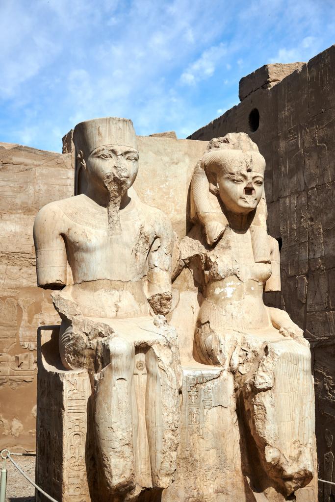 Amon et Mout, temple de Louxor [Egypte] - 2022 