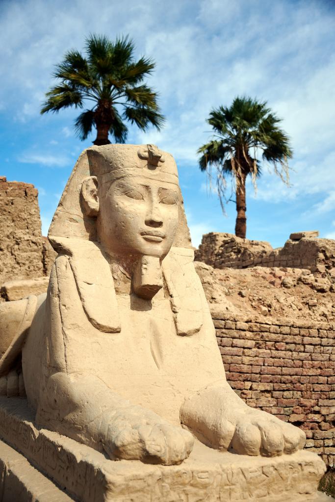 Sphinx, temple de Louxor [Egypte] - 2022 