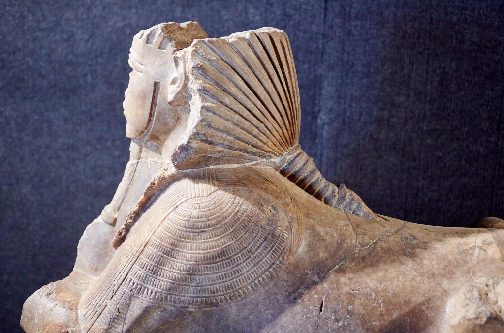 Sphinx de Toutânkhamon, musée de Louxor [Egypte] - 2022 