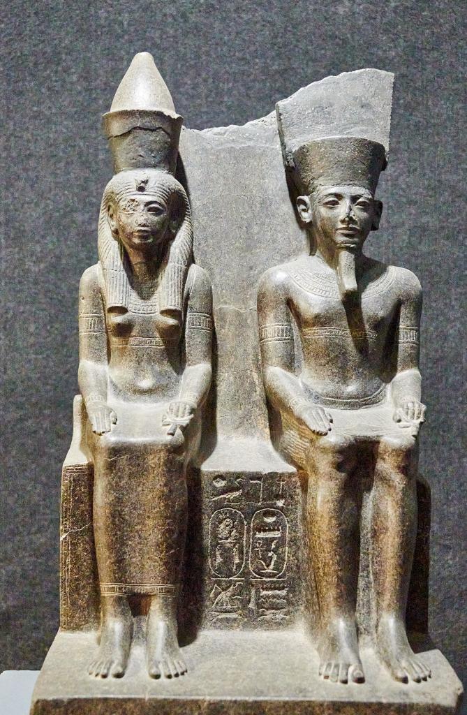 Amon et Mout, musée de Louxor [Egypte] - 2022 