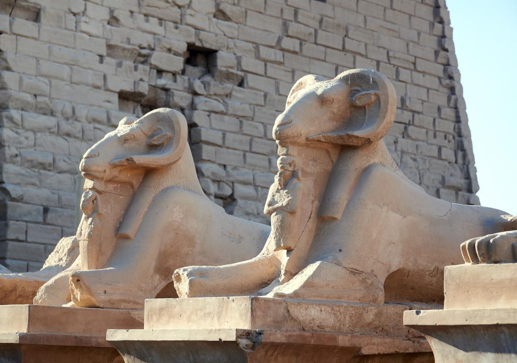 Allée des sphinx, temple de Karnak [Egypte] - 2022
