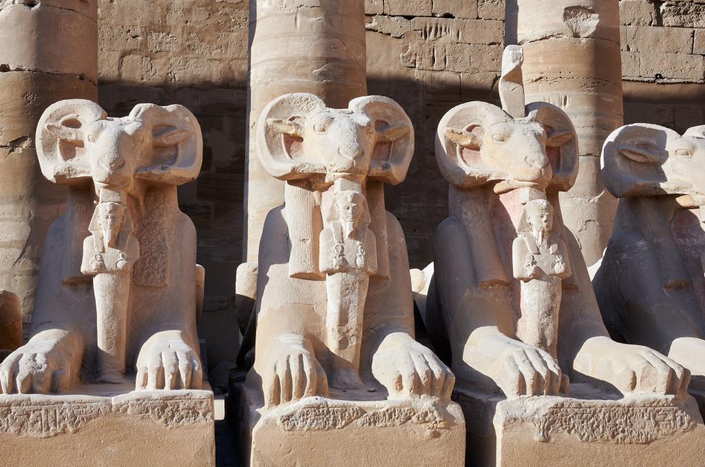 Sphinx, temple de Karnak [Egypte] - 2022