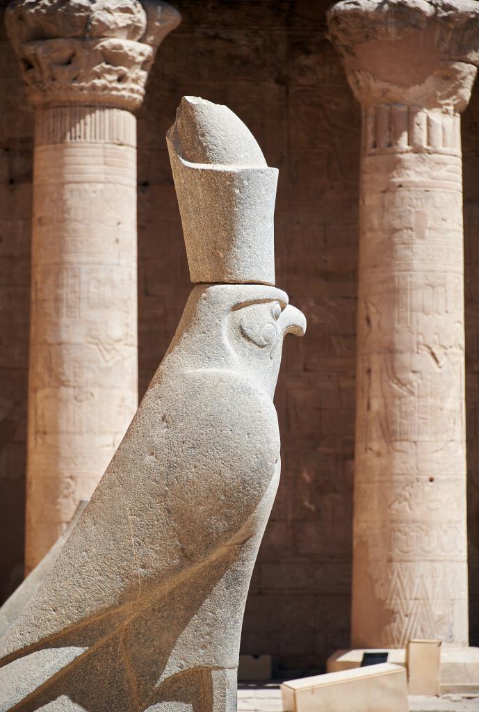 Le dieu Horus, temple d’Edfou [Egypte] - 2022