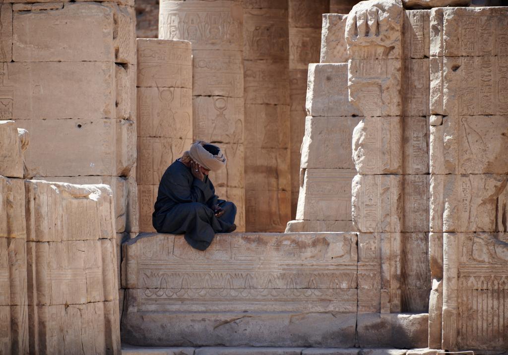 Gardien, temple d’Edfou [Egypte] - 2022