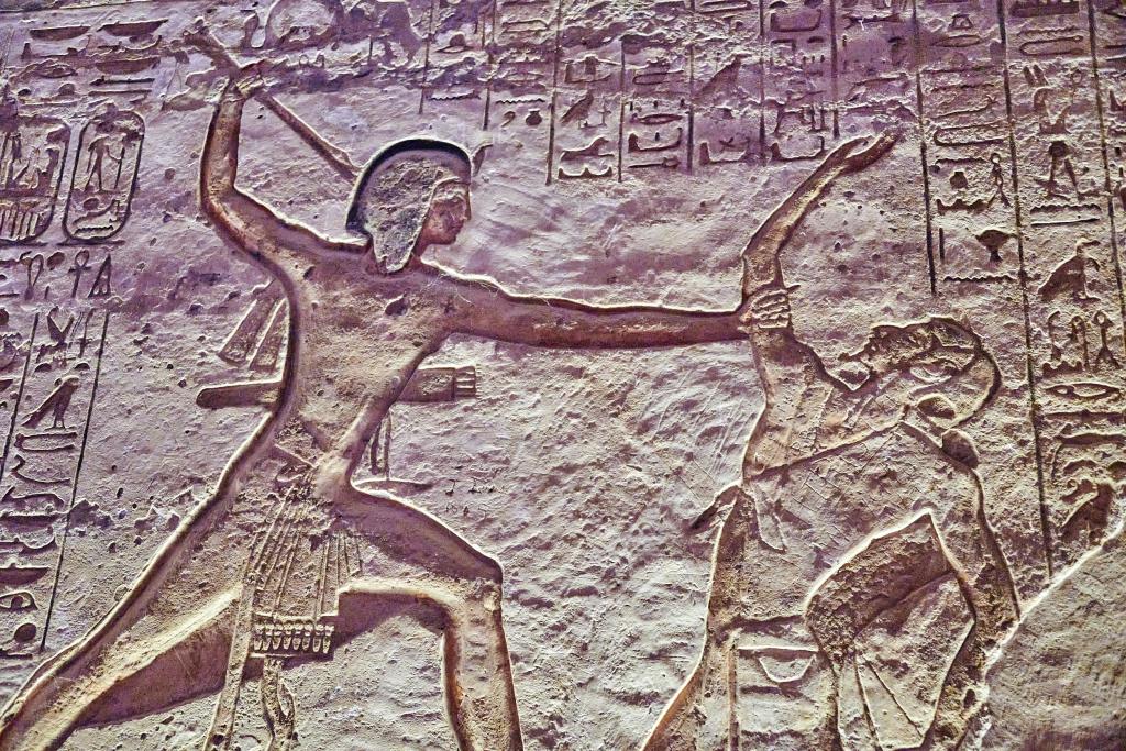 Massacre rituel des prisonniers, temple d’Abu Simbel [Egypte] - 2022