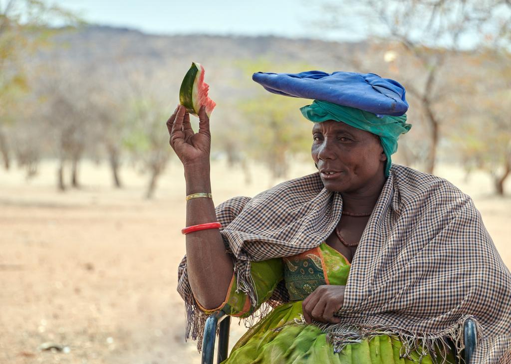 Une femme de la tribu Herero - Pays Himba [Namibie] - 2021