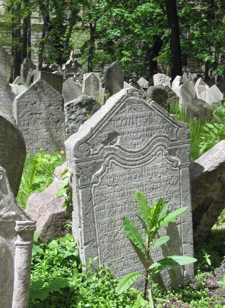 Le cimetière juif, Prague - 2005