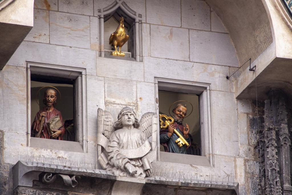 Défilé des apôtres, horloge astronomique médiévale, Prague - 2017