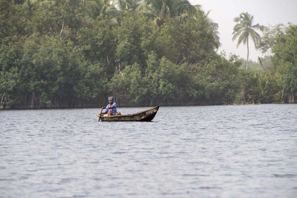 Lagune aux alentours de Ouidah [Bénin] - 2018