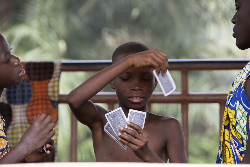 Partie de cartes, Adjarra [Bénin] - 2018