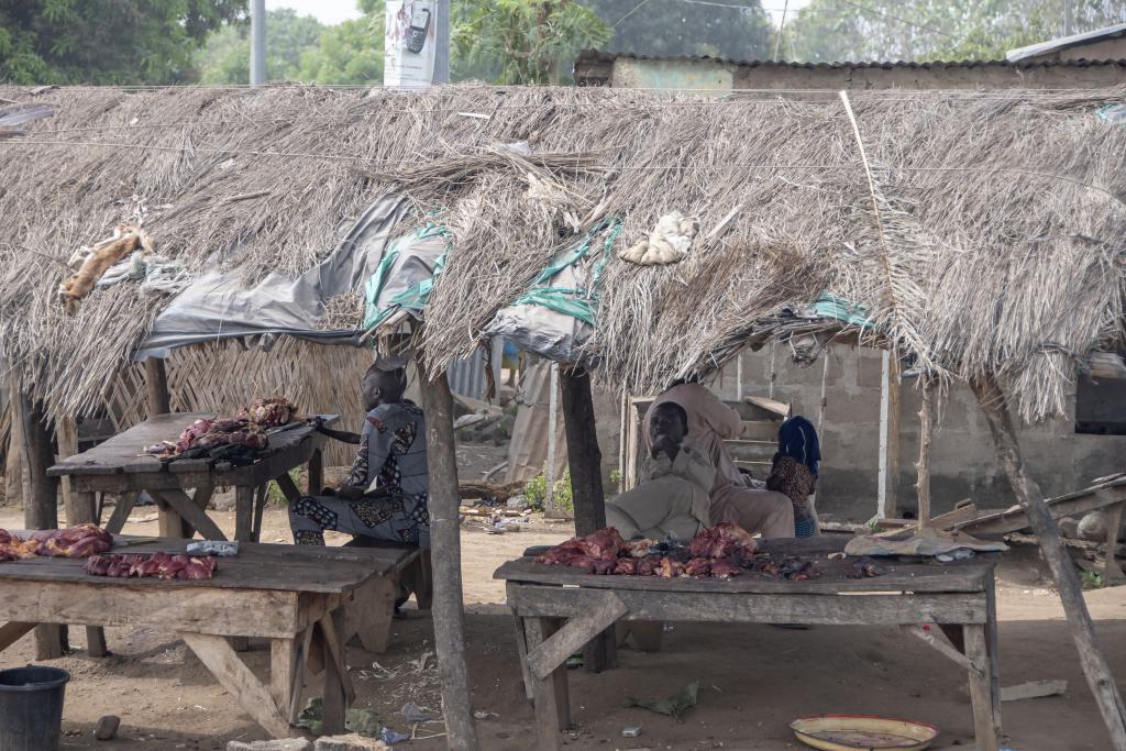Etals de bouchers [Bénin] - 2018
