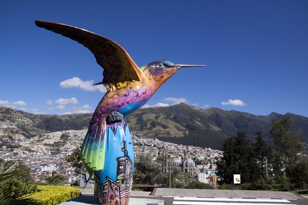 Vue du parc Itchambia, Quito [Equateur] - 2015