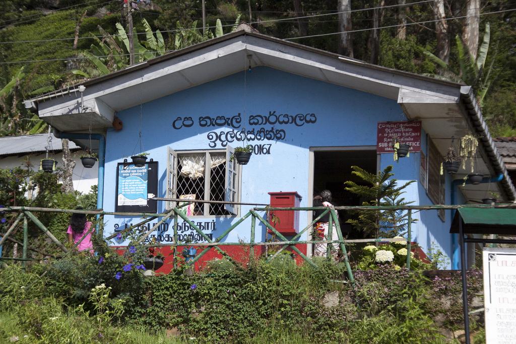 Idalgashinna, le bureau de poste [Sri Lanka] - 2016