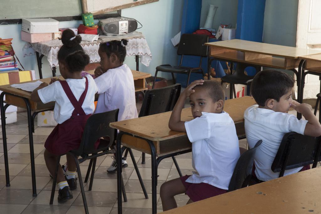 Une salle de classe, Trinidad [Cuba] - 2014