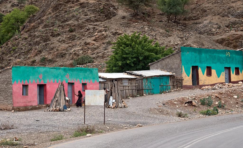 Village à la frontière du Danakil [Ethiopie] - 2019