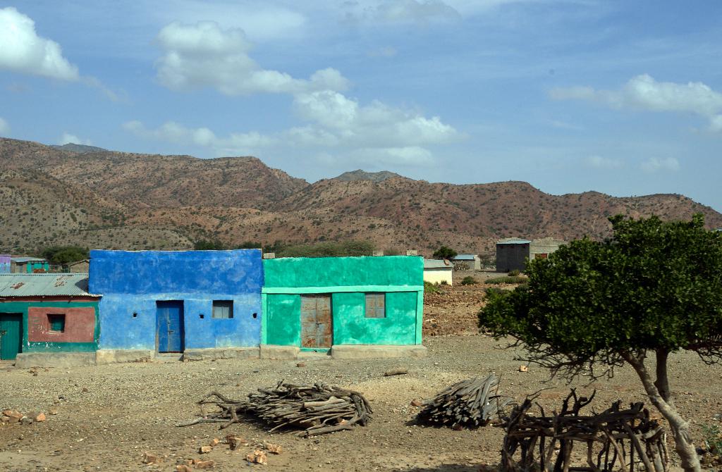Village Afar, à la frontière du Danakil [Ethiopie] - 2019