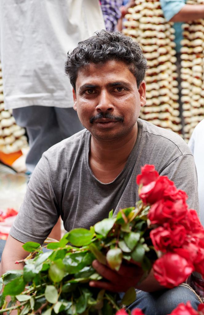 Calcutta. Le marché aux fleurs [Inde] - 2020