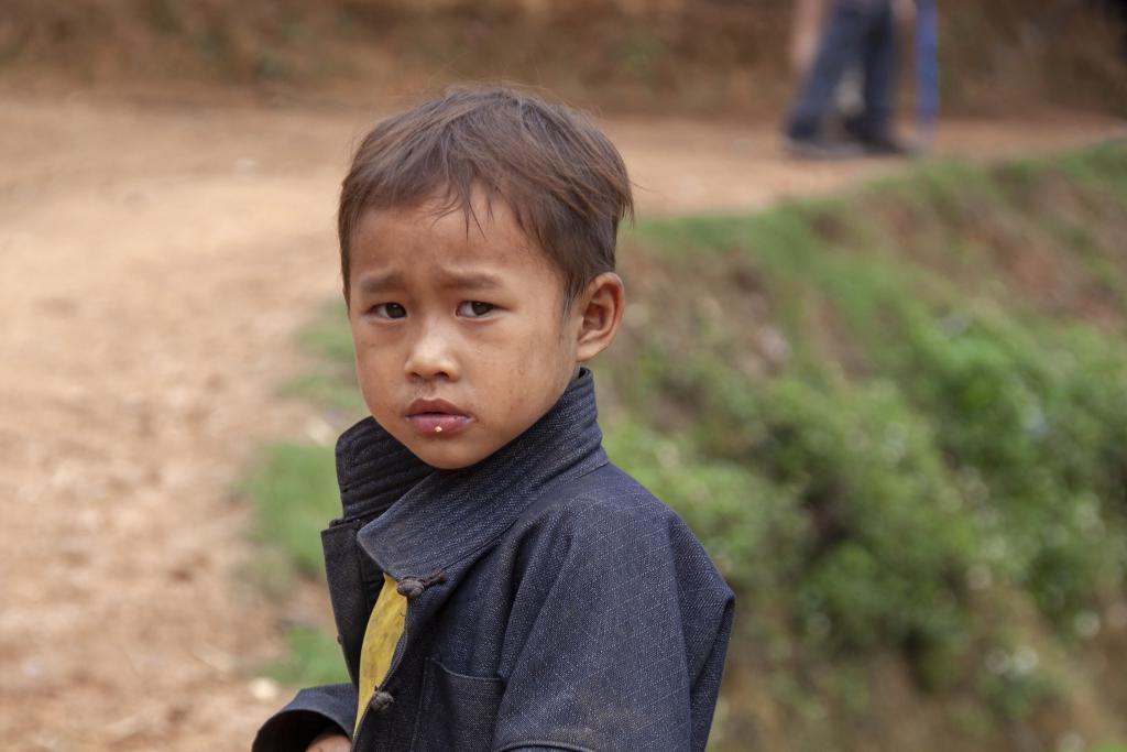 Jeune Hmong fleuri du massif de Can Ty [Haut-Tonkin, Vietnam] - 2018