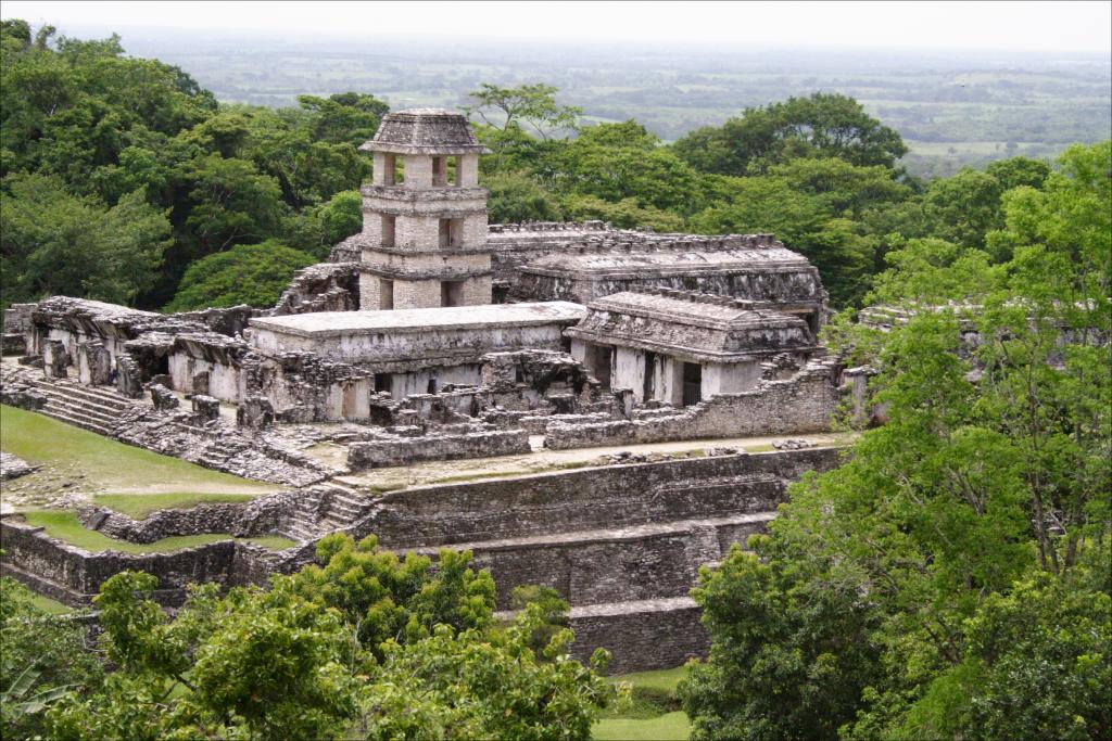 Palenque, le Palacio ([Mexique]