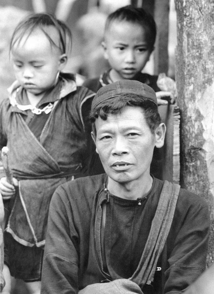Hmong noir de la région de Sa Pa [Vietnam] - 1995