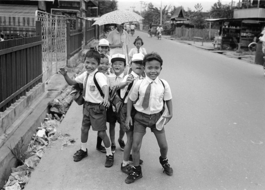 Banjarmasin, dans le Kalimantan, Bornéo [Indonésie] - 1993
