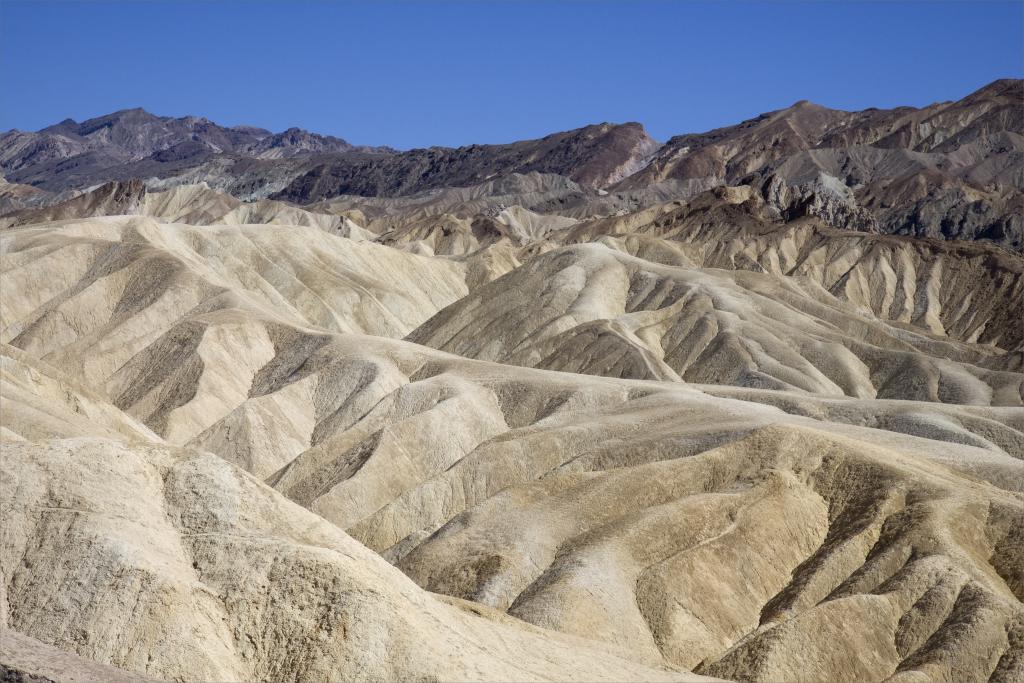 Zabriskie Point, Death Valley, Californie [Etats-Unis]