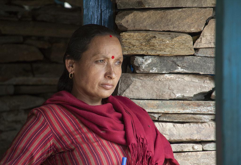 L'institutrice de l'école de Tarakot, Dolpo [Népal] - 2012