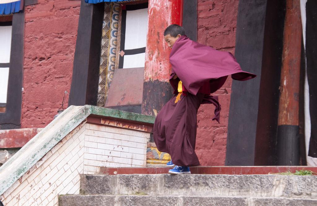 Monastère de Lhagang, Pays de Kham, ancien Grand Tibet [Chine] - 2014