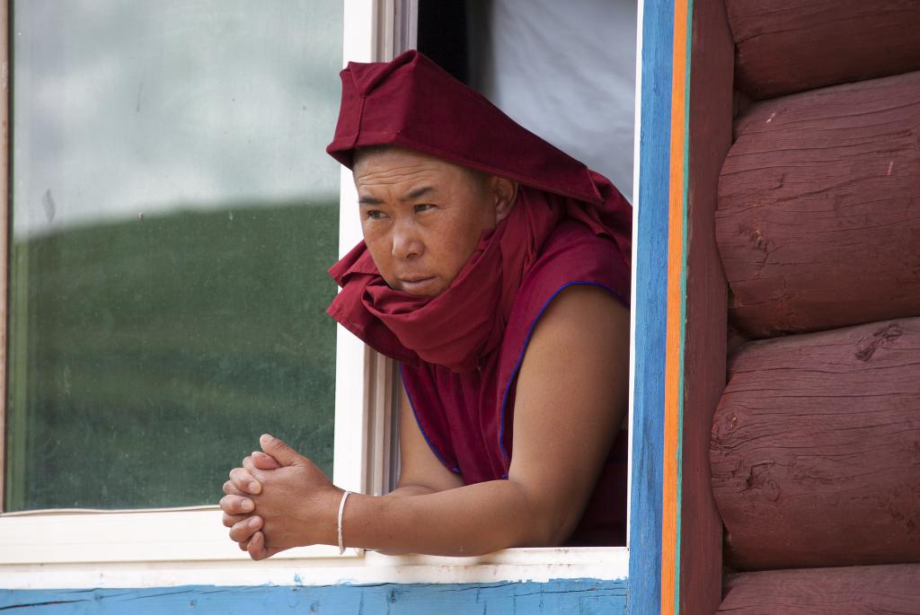 Nonne, Pays de Kham, ancien Tibet [Chine] - 2014