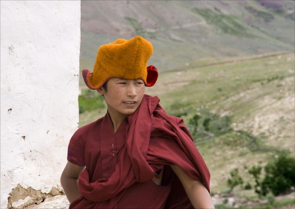 Jeune moine, Zanskar [Inde] - 2008