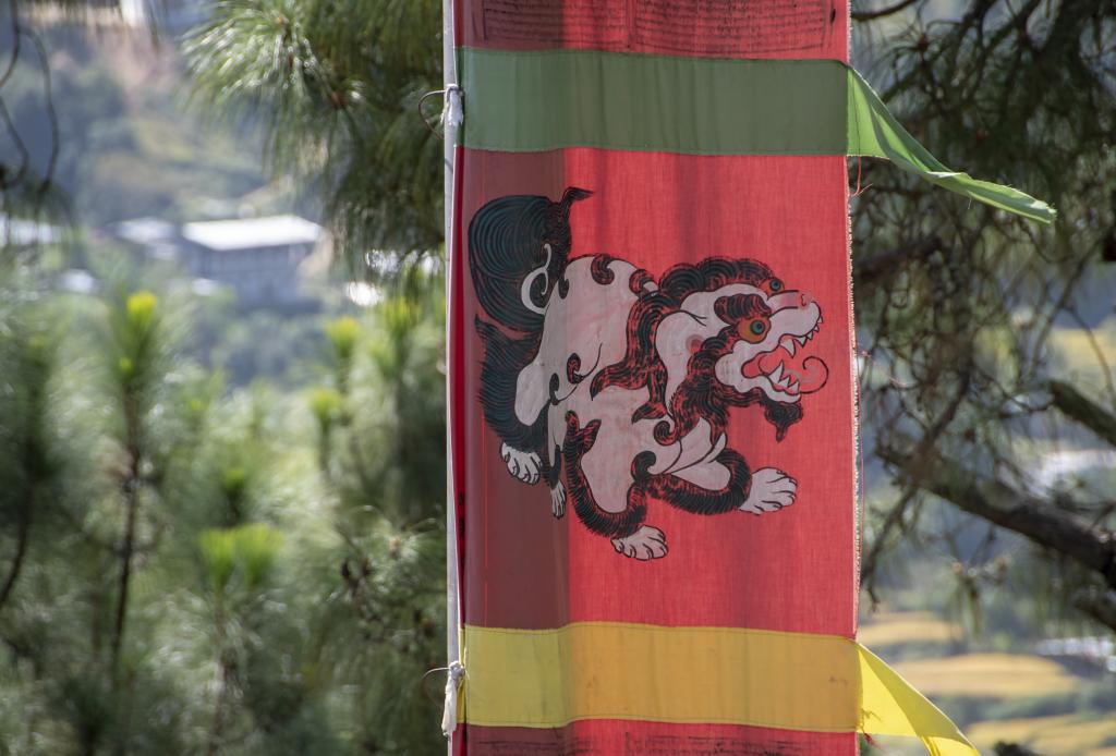 Vue depuis le Khamsun Yuelley Namgyel chorten [Bhoutan] - 2018