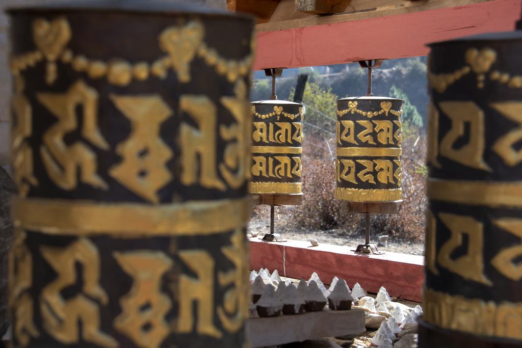 Moulins et tsa-tsa de Tachong Lhakang [Bhoutan] - 2018